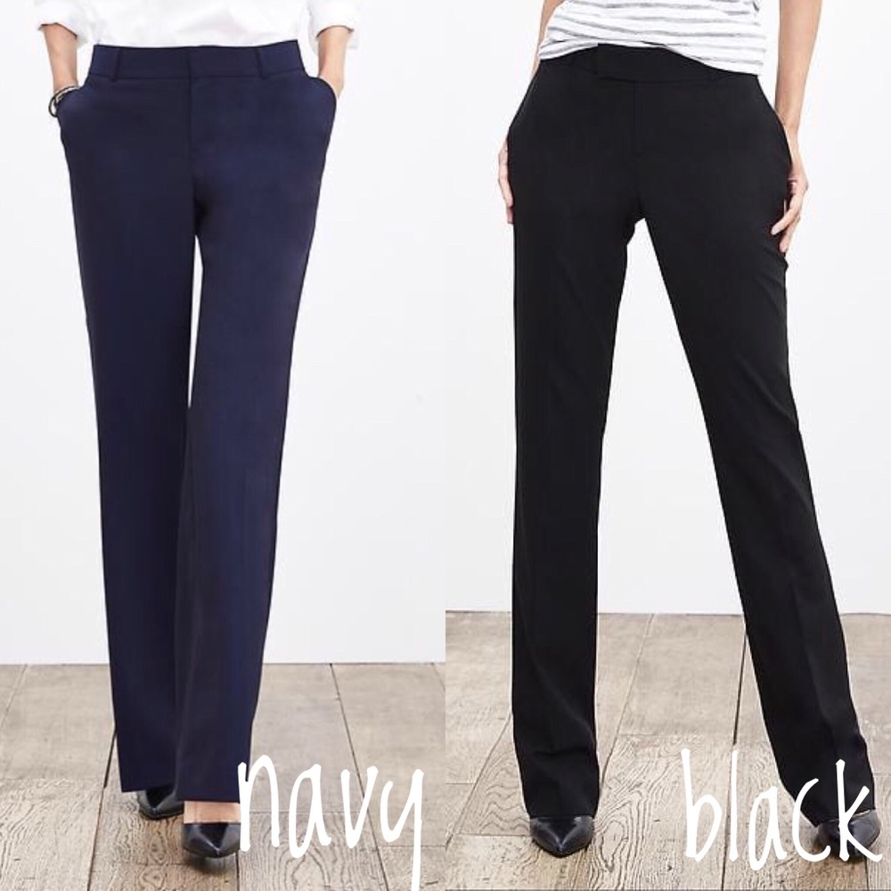 2 pairs of BANANA REPUBLIC - MARTIN FIT trousers